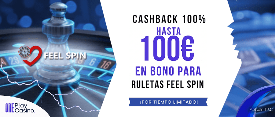 CASHBACK 100% FEELSPIN