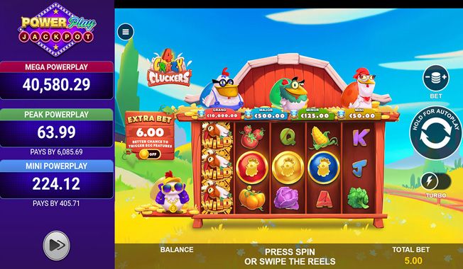 4 CRAZY CLUCKERS™ POWERPLAY JACKPOT-gallery-0